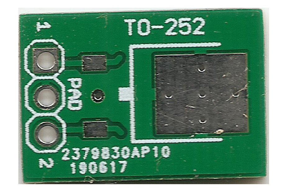 TO-252 Surface Mount Breakout Board